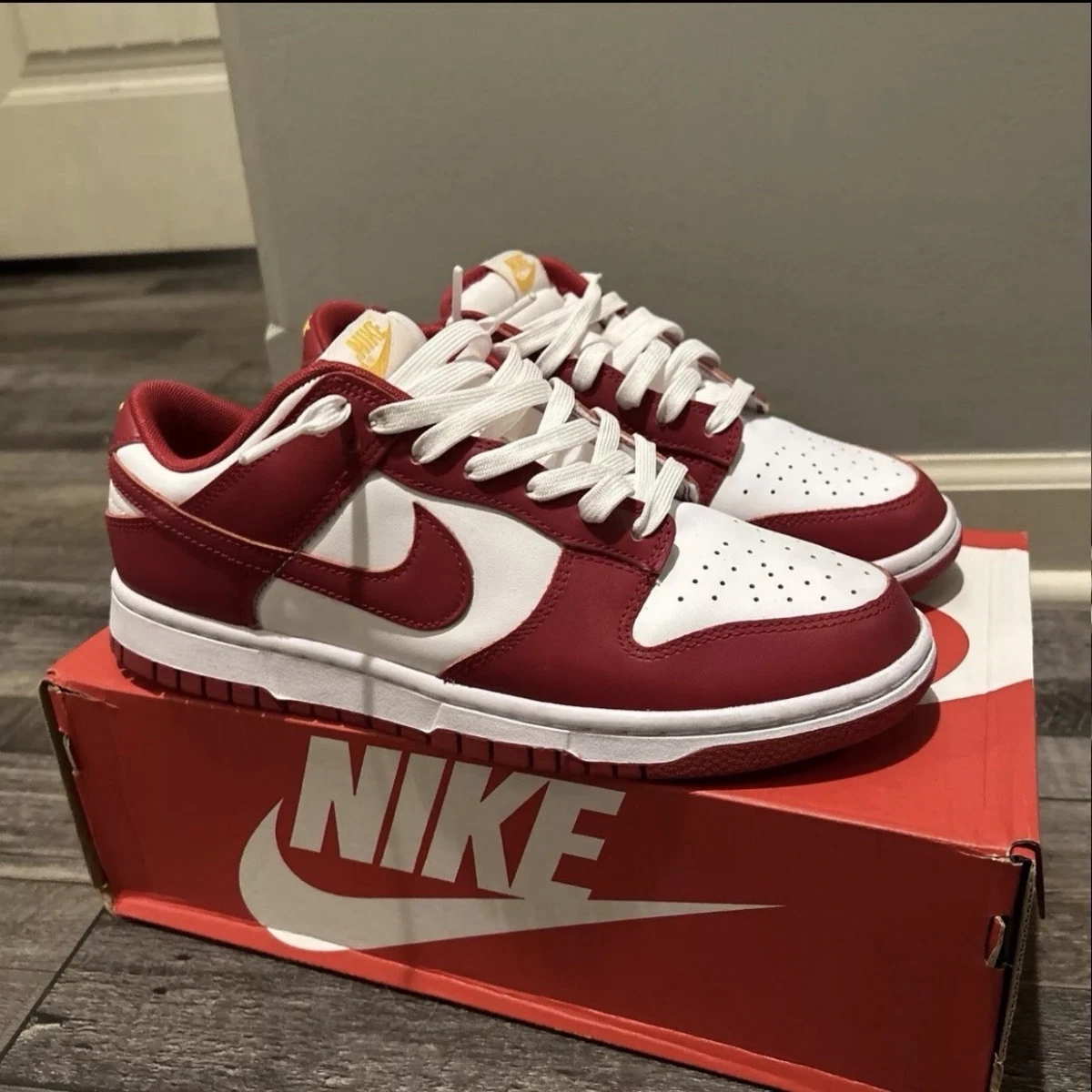 Nike Dunk Low Red for Sale | Authenticity Guaranteed | eBay