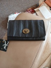 Image of Accessorize Women's Brown Leather Purse. New with Tags