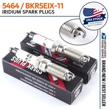 4PCS OEM Spark Plugs BKR5EIX-11 5464 For Hyundai Kia Toyota Nissan Mitsubishi