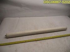 Ralphs-Pugh PVC Conveyor Roller 1 7/8" Dia., 7/16" x 31" Hex Shaft, 29 5/8" PVC