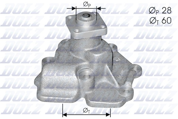 Fits DOLZ F114 WATER PUMP FORD TRANSIT 2.5D 86-  ⭐UK Stock⭐