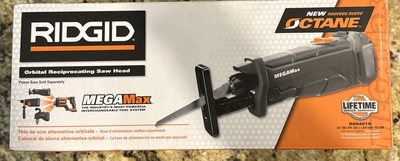 #ad RIDGID R86401 18 Volt OCTANE MEGAMax Reciprocating Saw Head Only $29.99