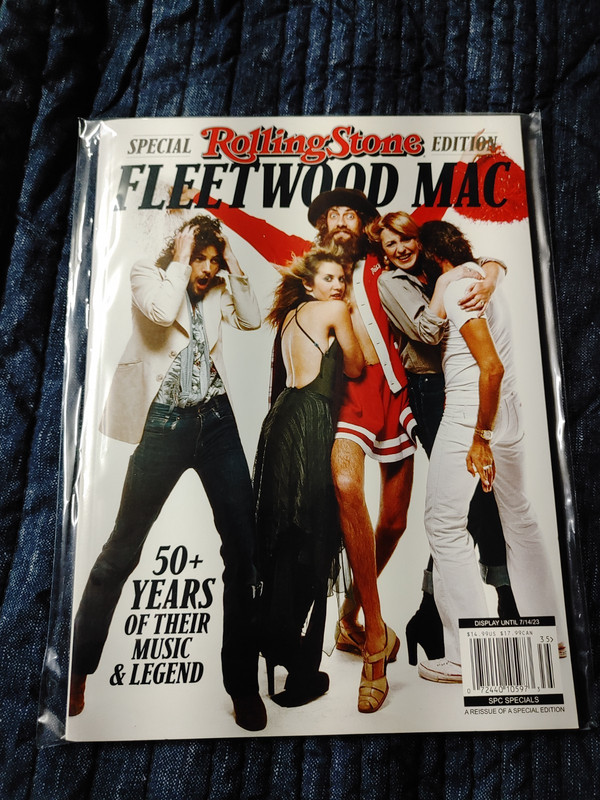 Fleetwood Mac Rolling Stone July 2023 Magazine