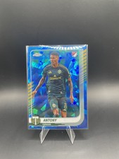 Anthony Topps 2025 Topps Chrome MLS Blue Cracked Ice #157 - Portland Timbers