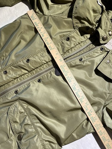 Burberry Brit Jacke hellgrün Kapuze Rollärmel Damen Gr. US10 - Bild 17 von 17