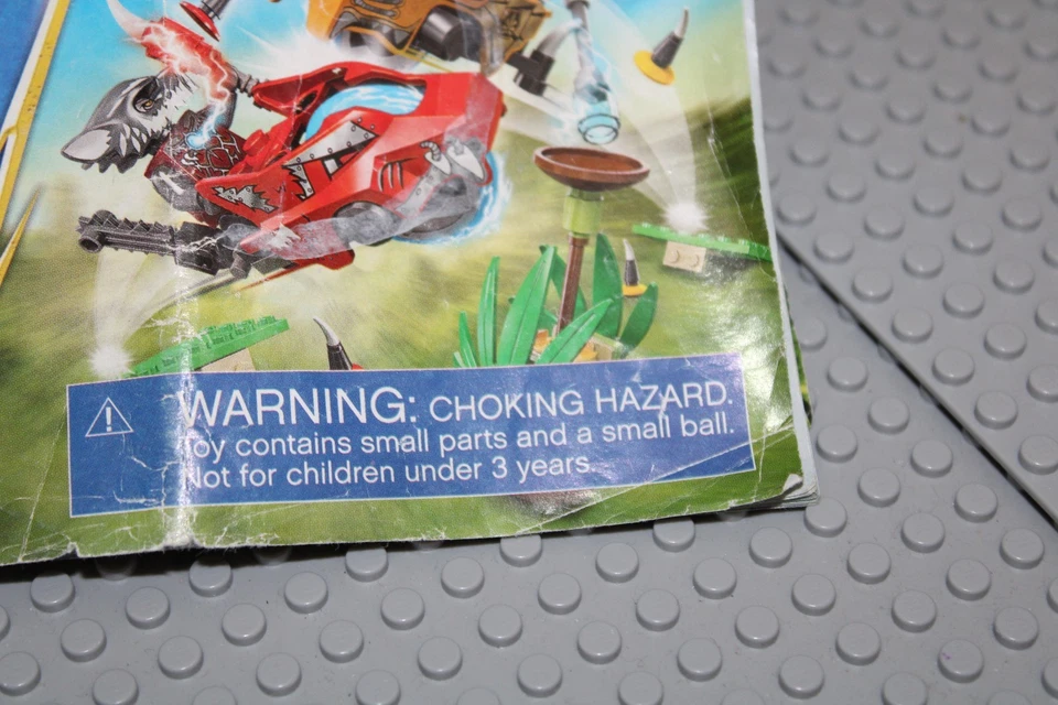 LEGO (70113) Legends of Chima: Chi Battles, Used, Complete W/Manual, No Box - Image 3 of 4