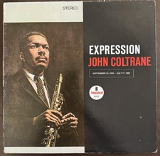 John Coltrane - Expression LP 1973 US VG+/G