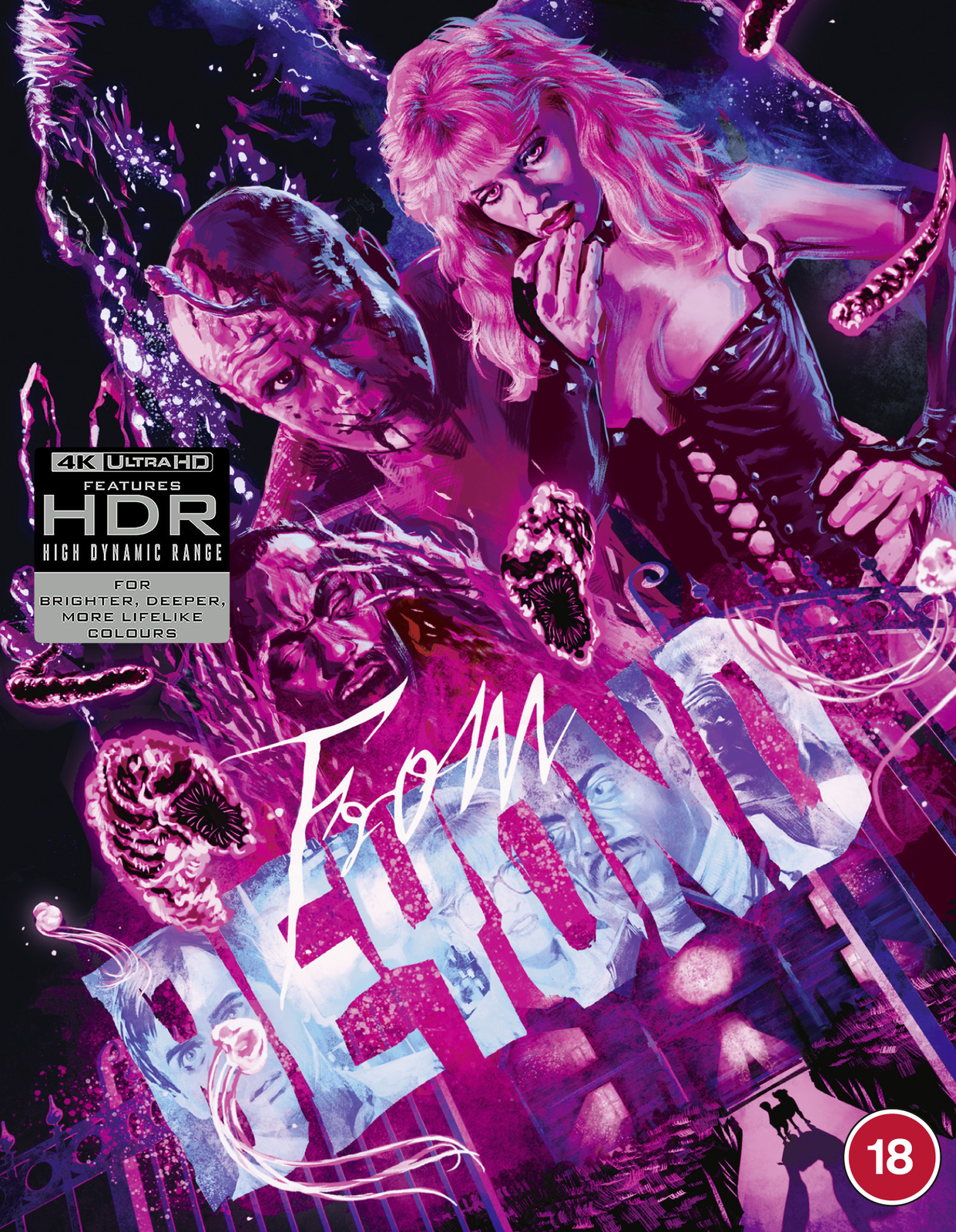 From Beyond (4K UHD Blu-ray) Barbara Crampton Jeffrey Combs Ted Sorel Dale Wyatt