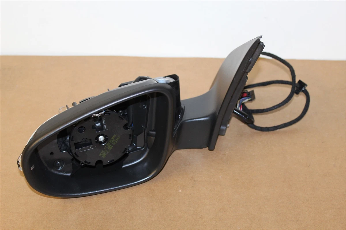 VW Golf Mk6 Left Outer Door Mirror 5K0857507AH 9B9 New Genuine VW 