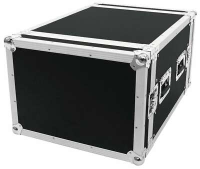 8 HE 19'' Roadinger Verstärkerrack 57 cm tief - Amprack Endstufenrack Flightcase