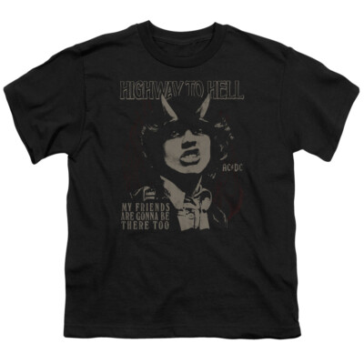 Kids AC/DC T-Shirt Highway to Hell My Friends Youth T-shirt