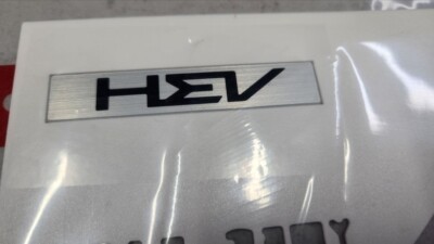 Rear Trunk Lid HEV emblem fit on KIA K5 Hybrid 2023 2024 Model Year