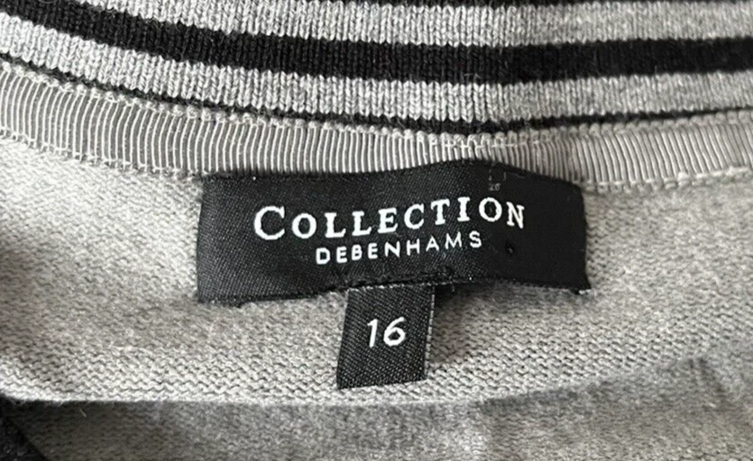 Debenhams store white cardigan