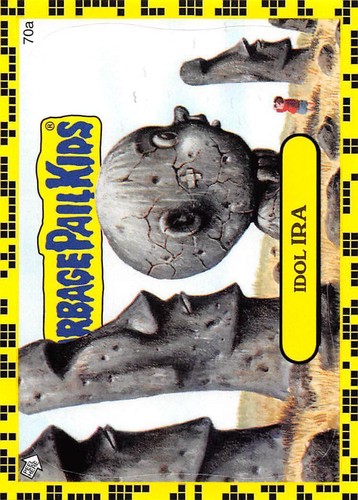 GARBAGE PAIL KIDS 2011 FLASHBACK SERIES 2 PICK-A-CARD YELLOW BASE STICKERS TOPPS - Picture 278 of 321