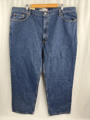 Levi's Big Tall Relaxed Fit Mens Blue Jeans Size 48X30