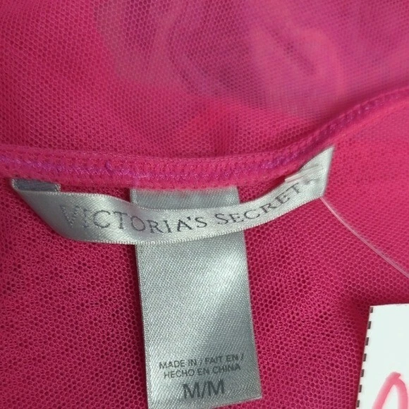 UNDERCOVER 01447 Abito Victoria Secrets pizzo ricamato capesante camicia rosa taglia media