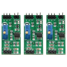 3 pcs LM393 3.5-24V Voltage Comparator Module with LED Display Analog K S3X6-