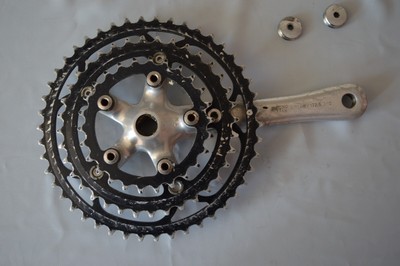 Ritchey Logic Sugino crankset triple 172,5 46/36/26t mtb | eBay Ritchey Logic Sugino crankset triple 172,5 46/36/26t mtb | eBay
