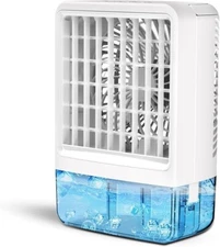 NOMEY Portable Air Conditioner Fan, Mini Evaporative Air Cooler with 850ml 