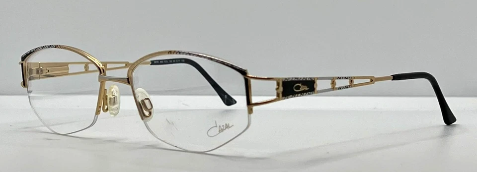 Marco de gafas Cazal MOD 453 COL 190-VINTAGE-dorado/negro-53 mm-alemania-sin existencias Foto 3 de 4