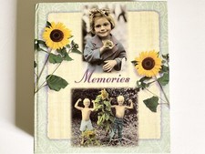 Vintage Photo Album- Storage Box Sz 11x12 inc. Fits 55 Ph. In frames extra box