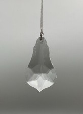 Swarovski Strass Crystal: 8930 Style Modern Pendeloque Drop - 63mm Clear