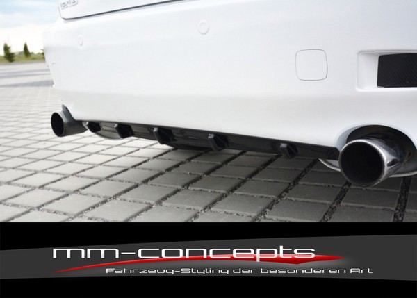 CUP Diffusor Ansatz Schwarz FüR Lexus IS MK2 Heck StoßStange Splitter Hinten ABS-image