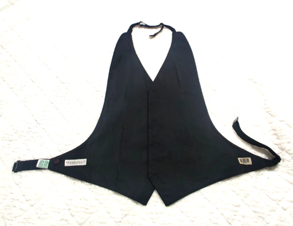 Chaleco Esmoquin Perry Ellis Noche Para Hombre Ajuste Todo (37-50) Espalda Abierta Boda Baile de graduación 5957 Foto 4 de 4