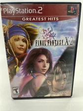 Final Fantasy X-2 (Sony PlayStation 2, 2003) PS2 Greatest Hits Square Enix Teen