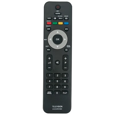 242254901834 Replaced Remote for Philips TV 19PFL3403 20PFL3403 32PFL5403S/60