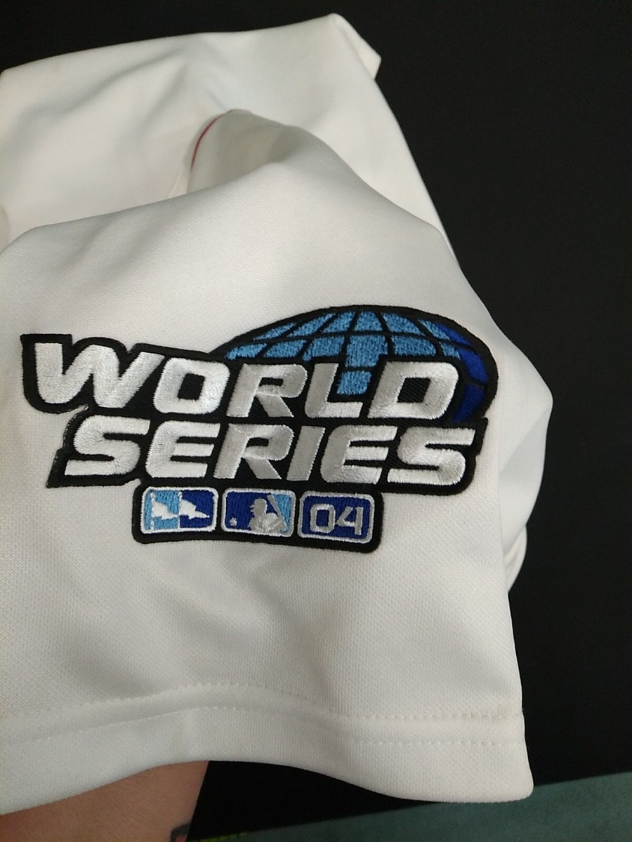 Majestic MLB 2004 World Series Boston Red Sox Baseball Jersey Size