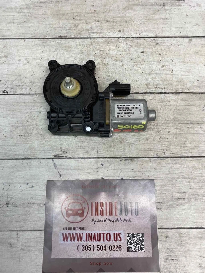 16 20 CHEVY COLORADO CONJUNTO MOTOR VENTANA ELÉCTRICA TRASERA DERECHA OEM RH 23128489 Foto 3 de 4