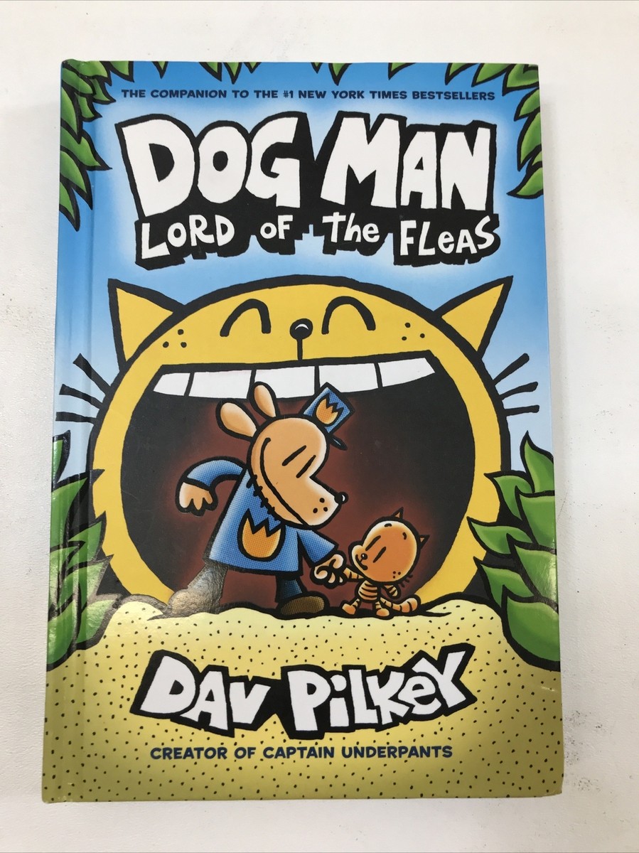 Dog Man #5: Lord of the Fleas - Dav Pilkey (Hardcover, 2018) | eBay