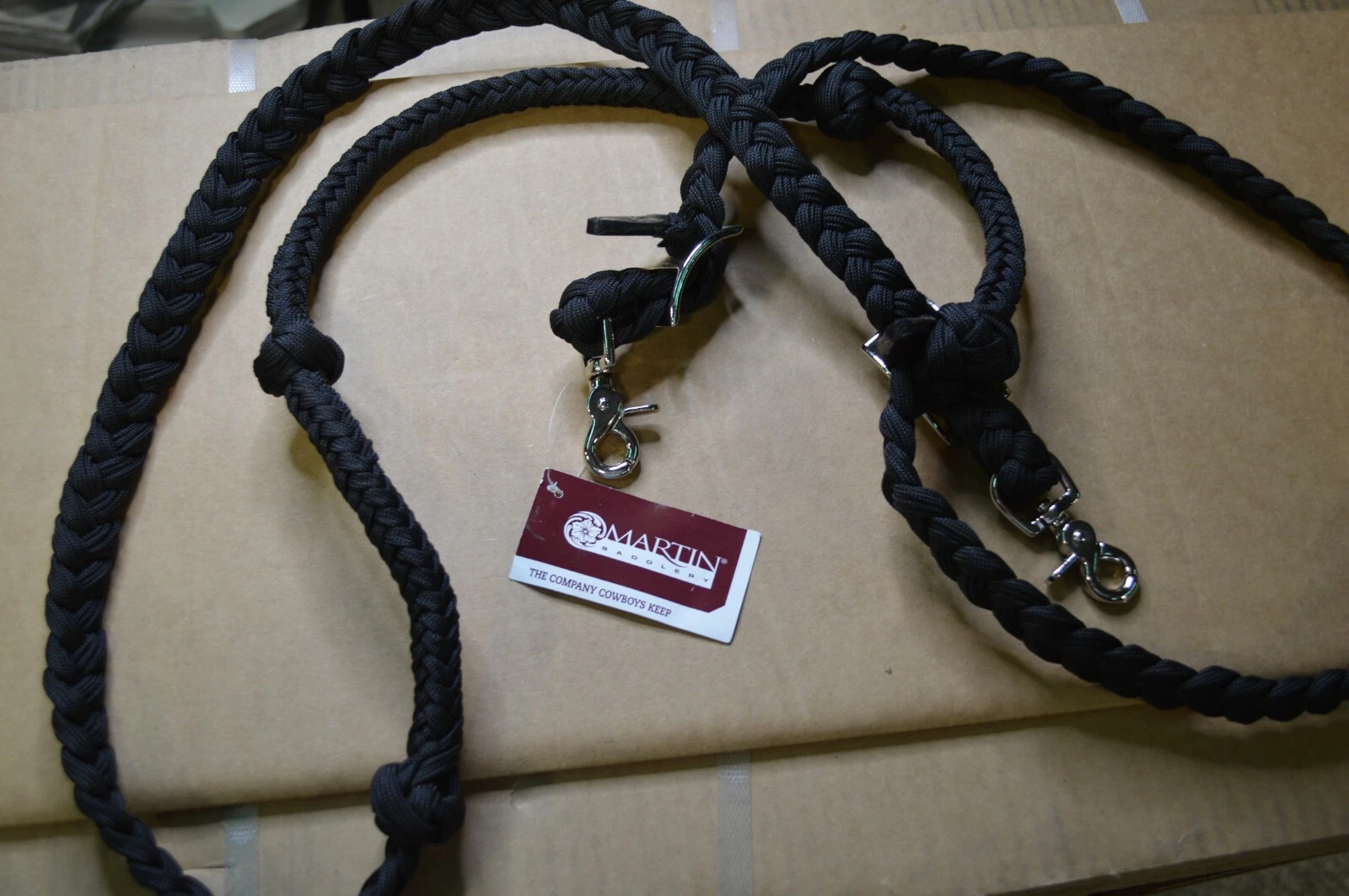 Martin Saddlery Barrel Reins - Thumbnail 3