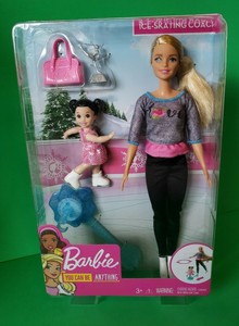 barbie ice skating coach