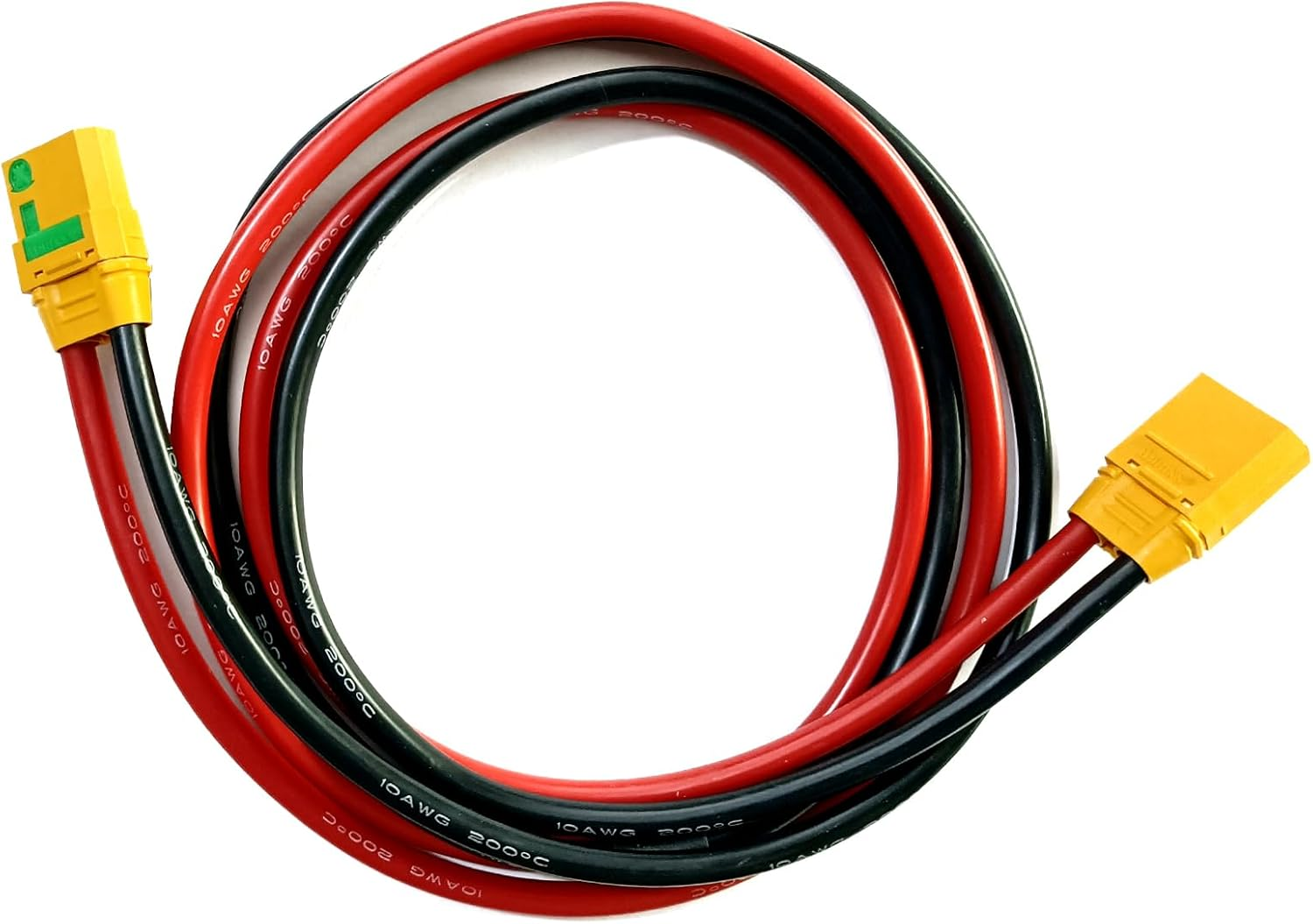 XT90-S Anti-Spark Female Connector to XT90H Male Connector Extension Cable 100CM