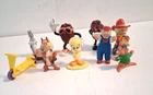 Vintage 1980s Figure 3" PVC Figures Lot Cabbage Patch Kids Tweety Bugs Bunny