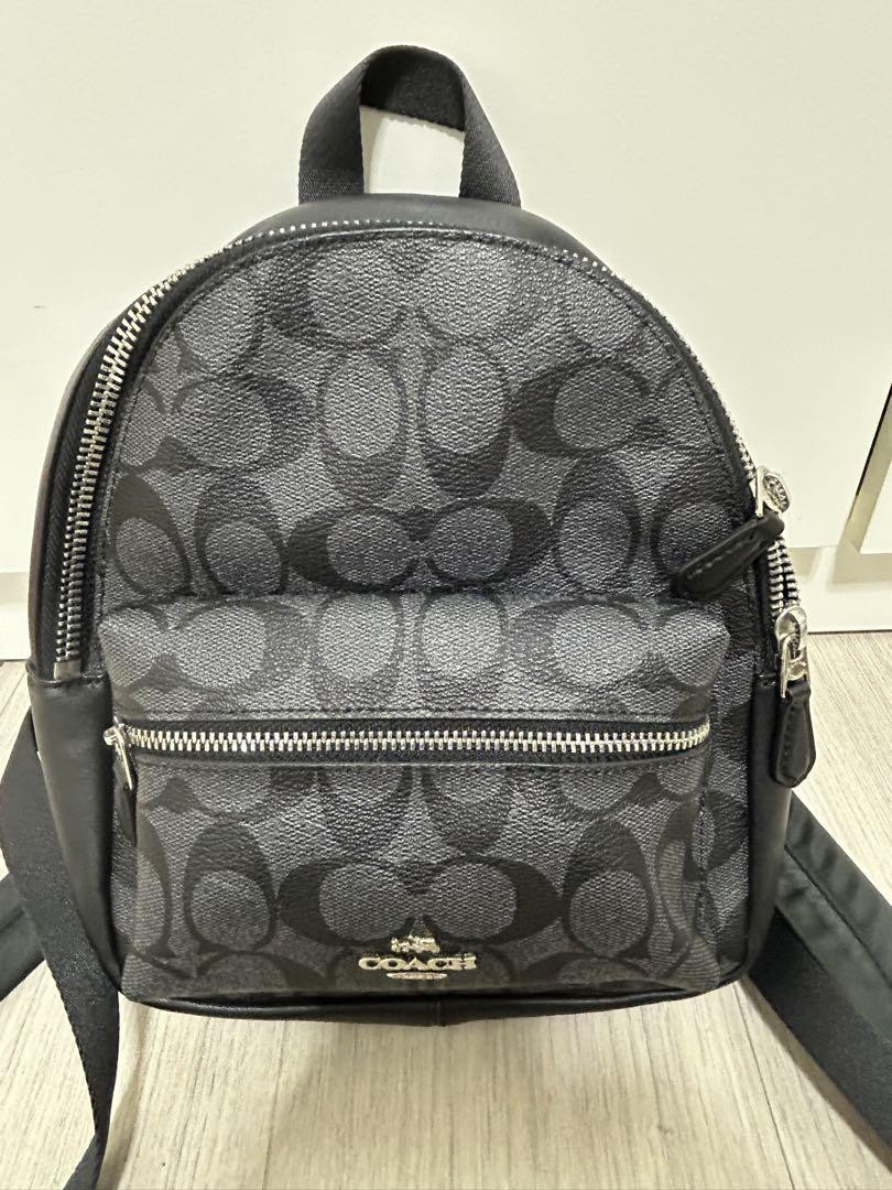 Coach Signature Logo Print Backpack for Women Stylish & Functional