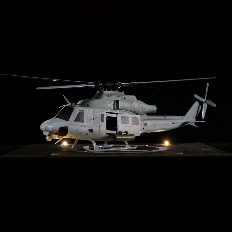 Goosky E2 UH-1Y Venom BNF 500 Size High-Performance Electric RC Helicopter 1/37 - Image 2 of 4