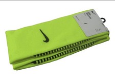 NIKE MATCHFIT KNEE-HIGH SOCCER SOCKS VOLT SZ MENS 8-12 / WOMENS 10-13 NWT 1 PAIR