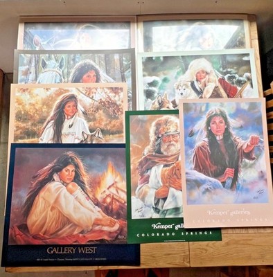 Maija 8 Gallery Prints Posters All Signed Lithograph Large Lot