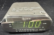 Used Sony Dream Machine ICF-C218 Alarm Clock Radio Works Great