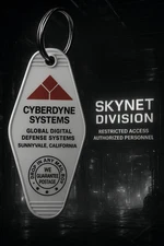 Terminator cyberdyne Skynet inspired keytag