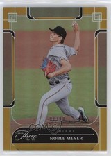 2024 Panini Three and Two Holo Gold 1/10 Noble Meyer #72 v7j