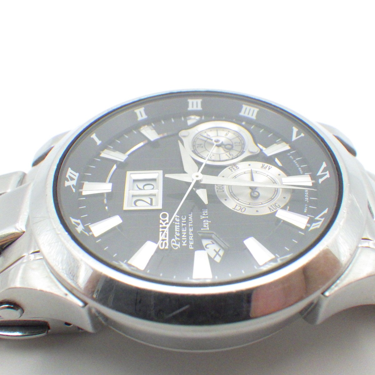 EXC+++* Seiko Premier Kinetic Perpetual 7D48-0AA0 Vintage Kinetic
