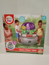 Play Day Inflatable Space Station Water Table Kids STEM Sensory Play 14 Pieces
