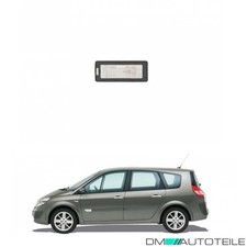 Kennzeichenleuchte W5W für Dacia Duster Logan Renault Captur Espace Modus Scenic