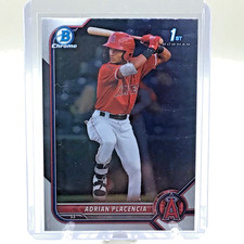 ADRIAN PLACENCIA 2022 1ST Bowman CHROME Prospects ROOKIE CARD RC #BCP-205