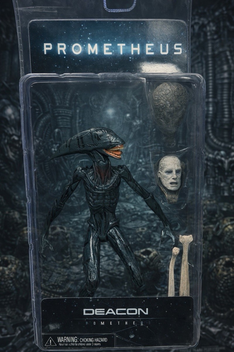 NECA Prometheus Deacon Xenomorph 7” Action Figure Sealed Mint on