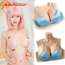 Realistic Breast Forms Silicone Fake Boobs For B-H Cup Crossdresser Drag Queen